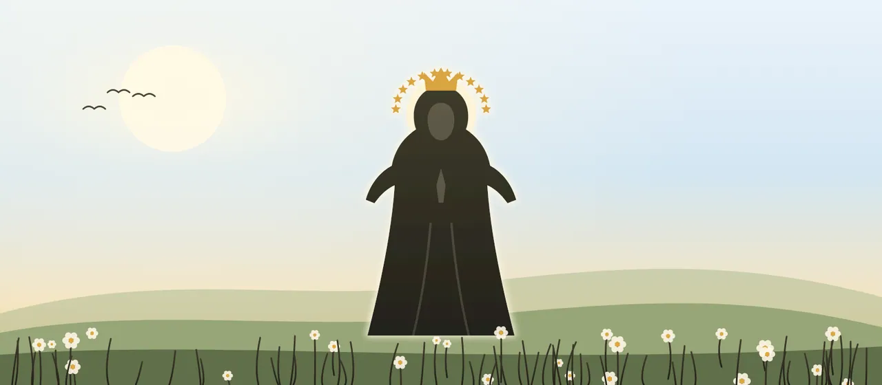 Ilustración: Mes de mayo, mes de María