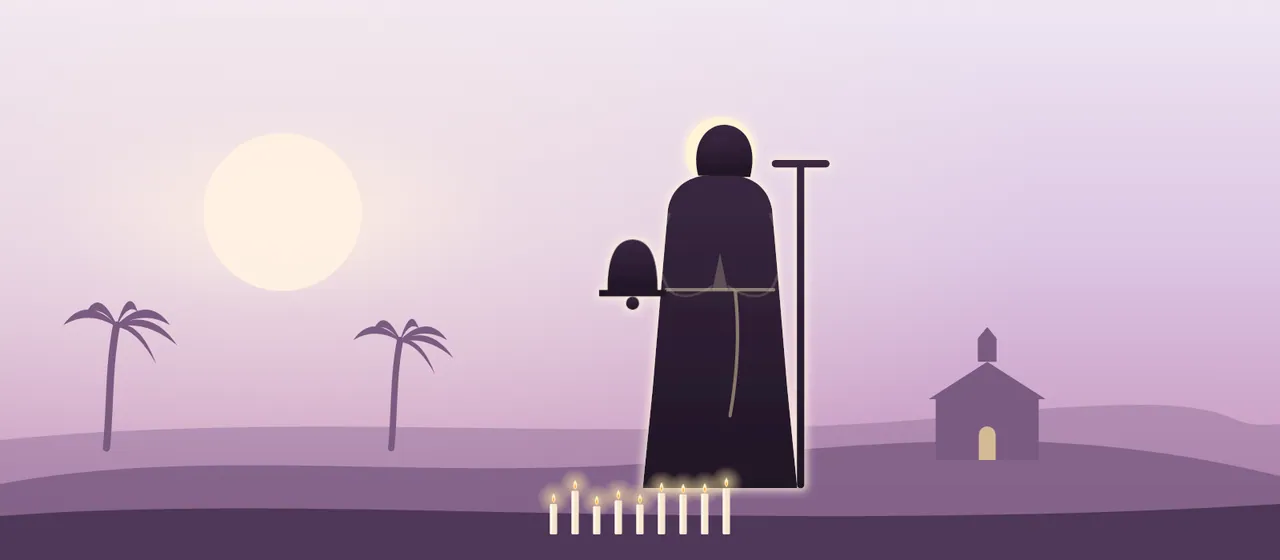 Ilustración: Novena a San Antonio Abad