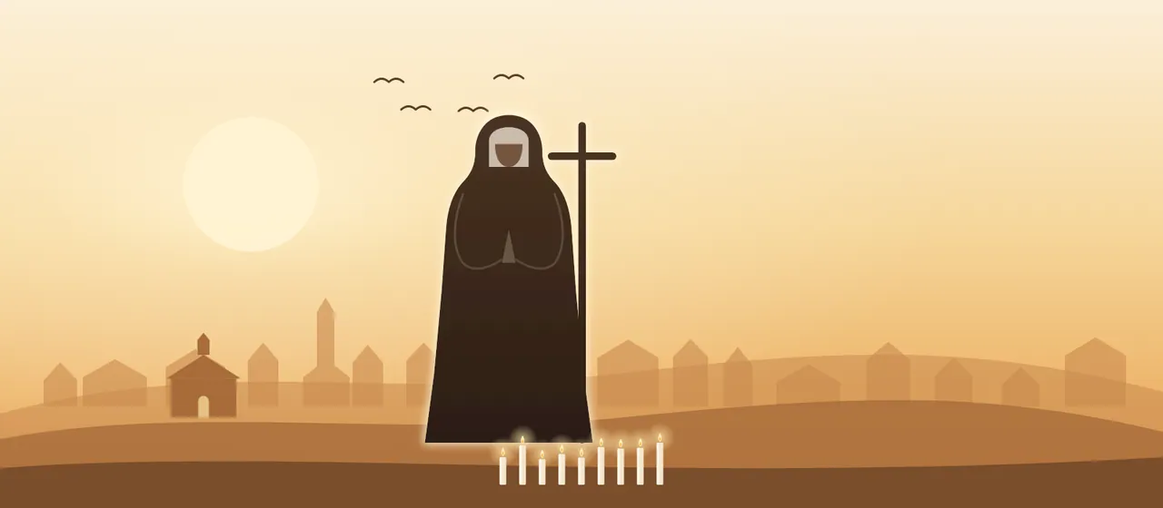 Ilustración: Novena a Santa Ángela de la Cruz