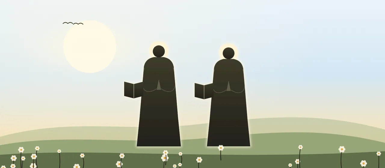 Ilustración: Santos Adán y Eva