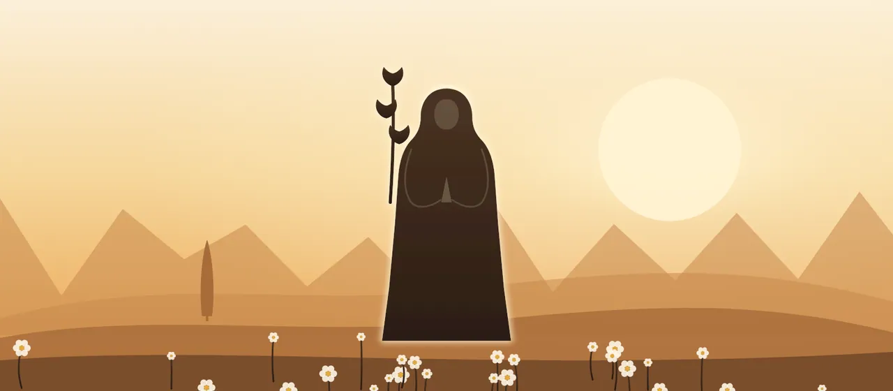 Ilustración: Santa Francisca Romana