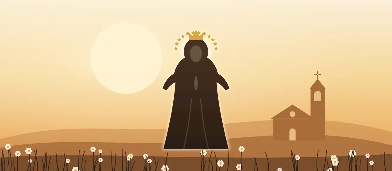 Ilustración: Nuestra Señora de Montserrat