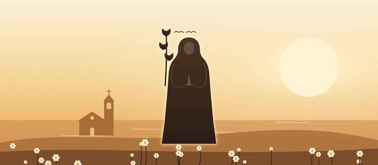 Ilustración: Santa Rosa de Lima