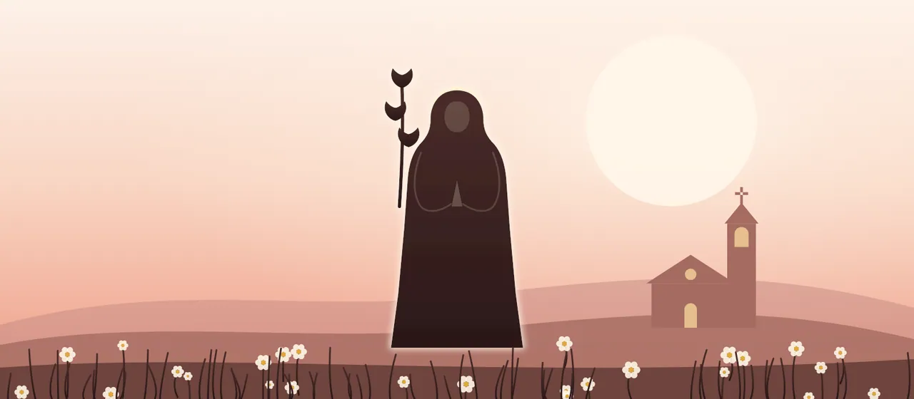 Ilustración: Santa Valeria