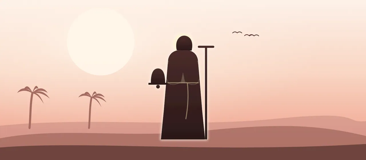 Ilustración: San Antonio Abad (San Antón)
