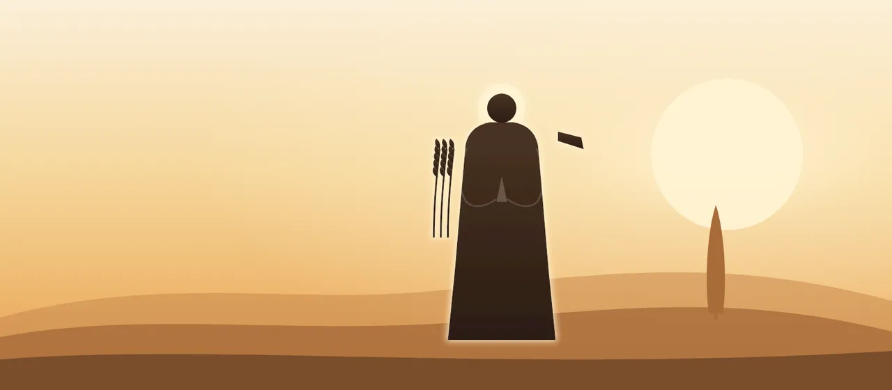 Ilustración: San Isidro Labrador