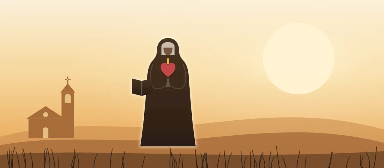 Ilustración: Santa Gertrudis