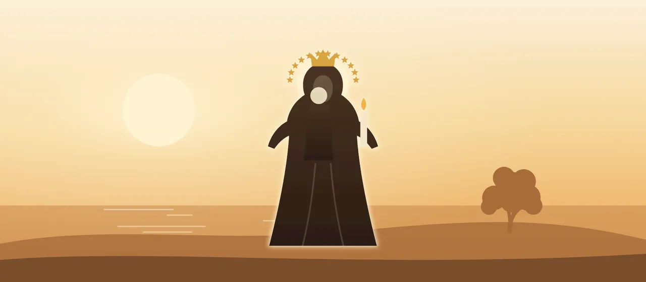 Ilustración: Virgen de Candelaria