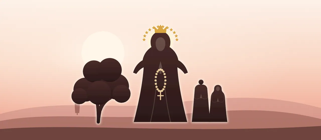 Ilustración: Virgen de Fátima