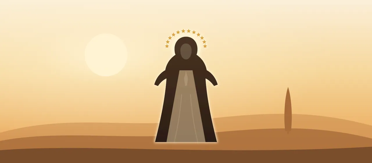 Ilustración: Virgen del Camino