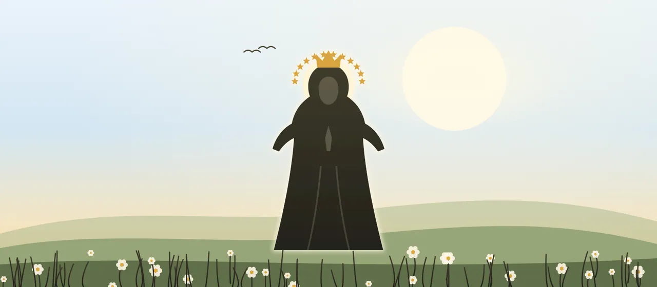 Ilustración: Virgen del Rocío