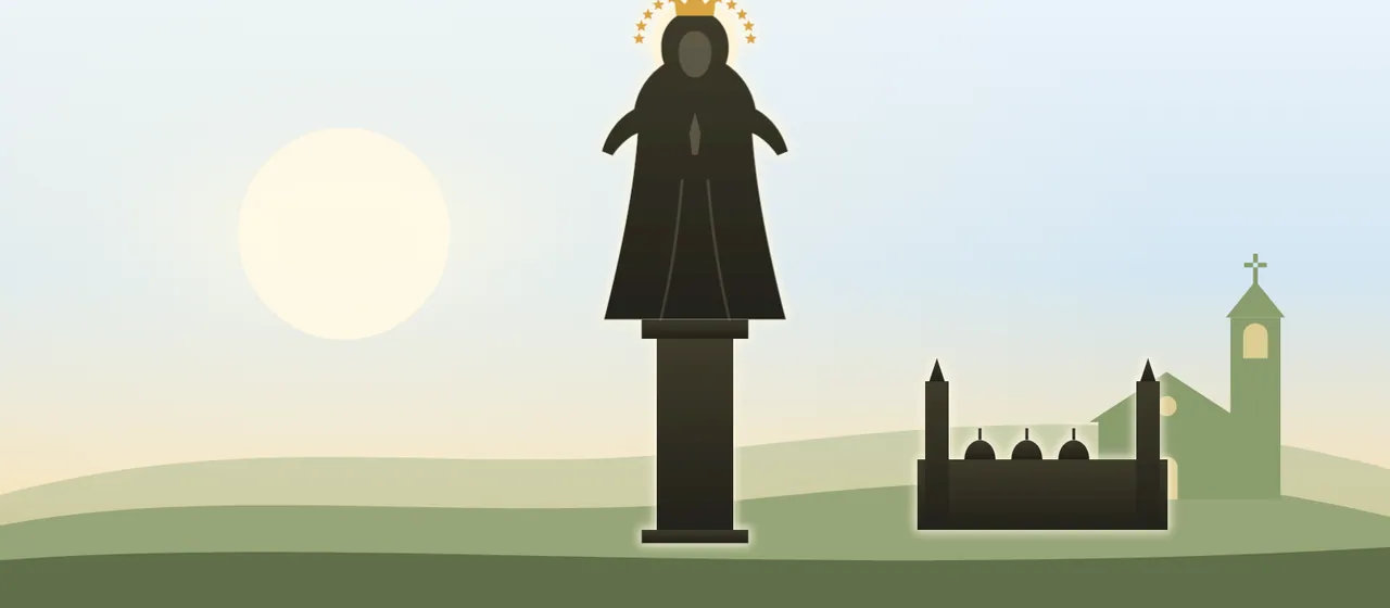 Ilustración: Patrona de la Guardia Civil