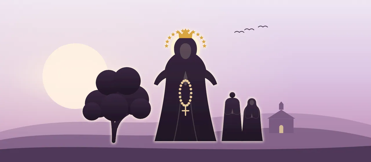 Ilustración: Nuestra Señora de Fátima