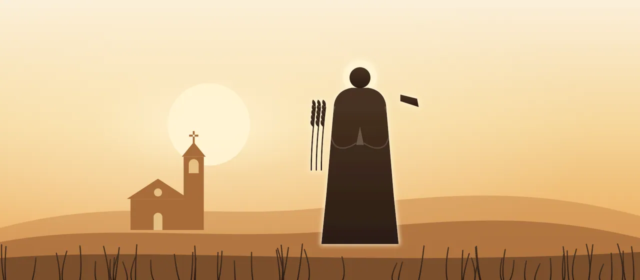 Ilustración: San Isidro Labrador
