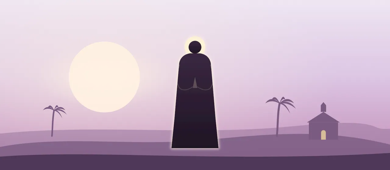Ilustración: San Benito José Labre