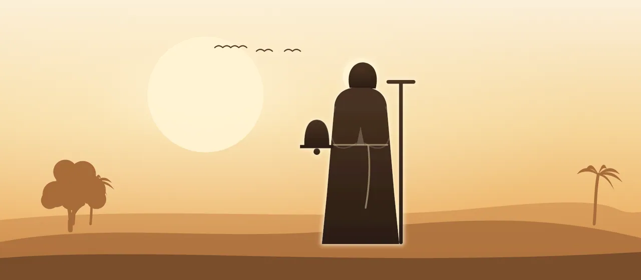 Ilustración: San Antonio Abad