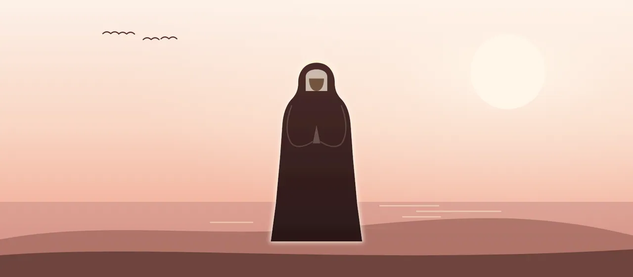 Ilustración: Santa Matilde (Mechtilde)