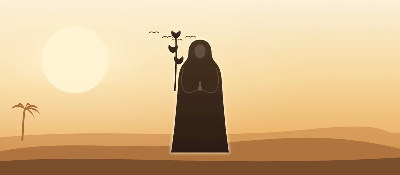 Ilustración: Santa Bibiana