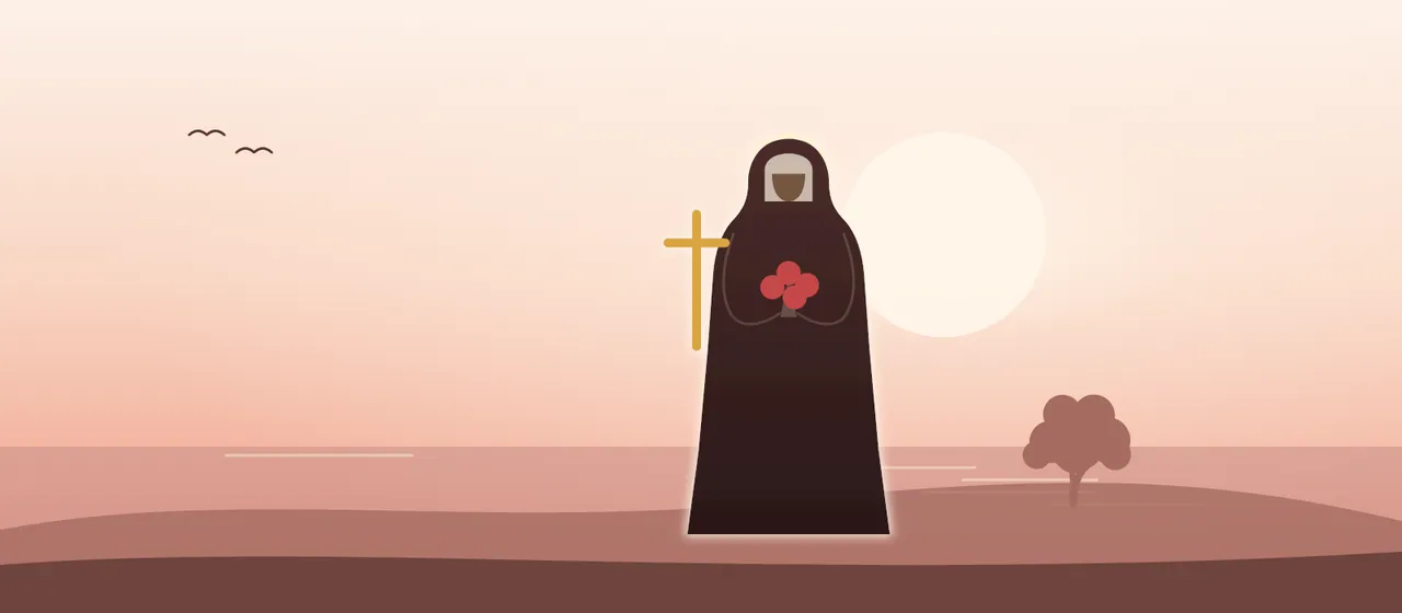 Ilustración: Santa Rita de Casia