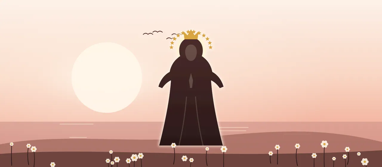 Ilustración: Santa Marta, María y Lázaro