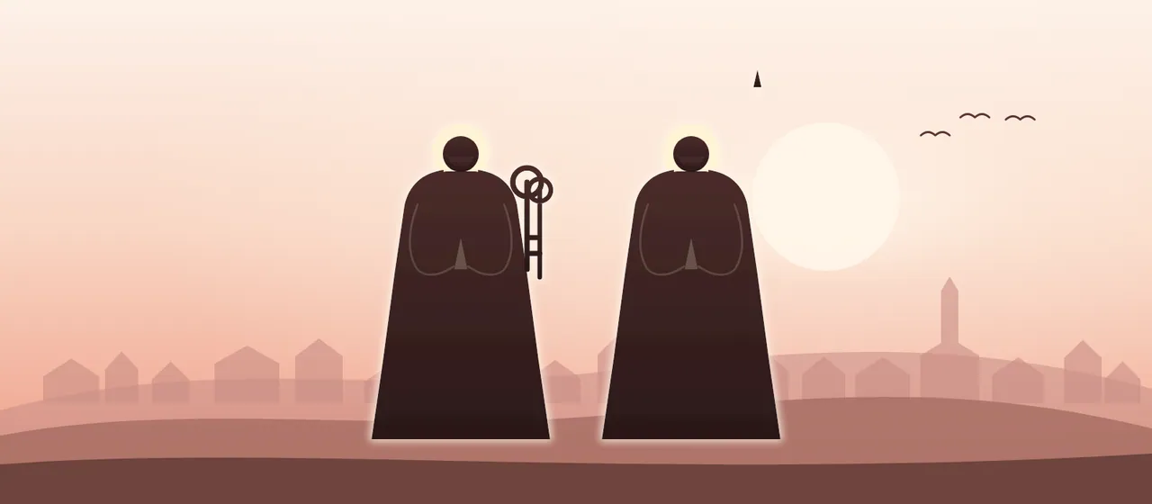 Ilustración: San Pedro y San Pablo