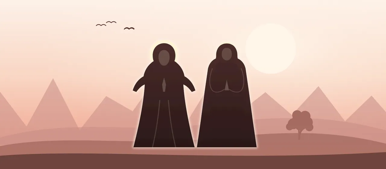 Ilustración: La Visitación de la Virgen