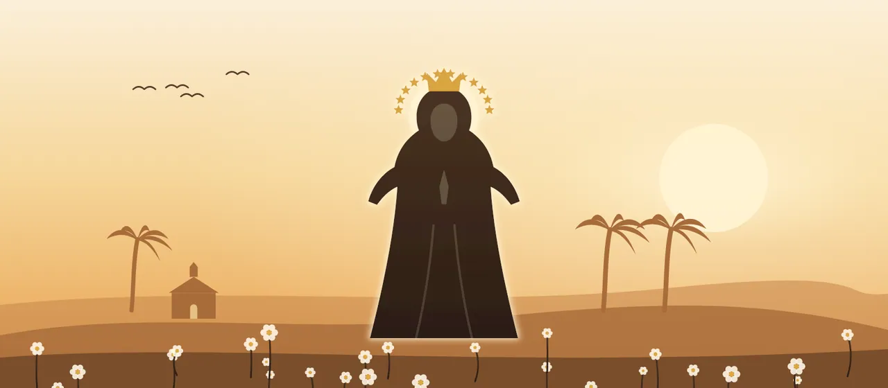 Ilustración: Santa María Goretti