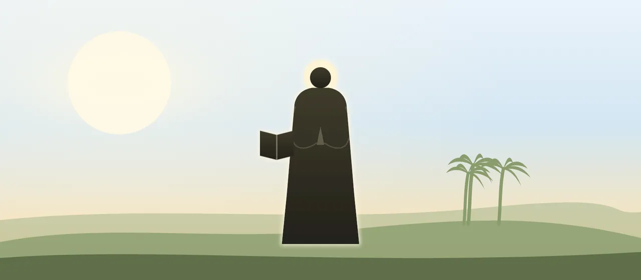 Ilustración: San Pacomio